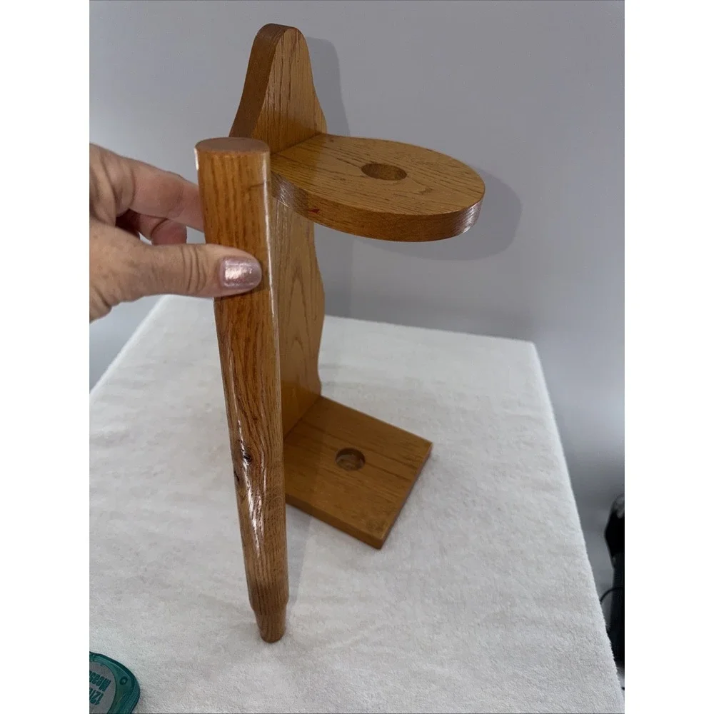 Oak Wood Paper Towel Holder Handmade 16
